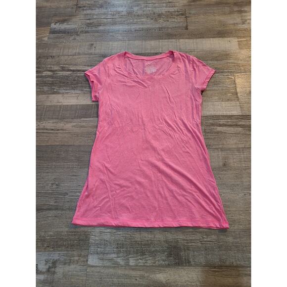 No Boundaries medium juniors pink basic tee - Picture 1 of 5